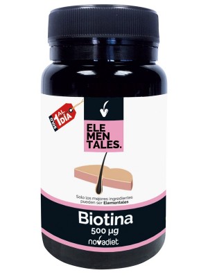 Biotina 500mcg - 120 Comprimidos - Elementares